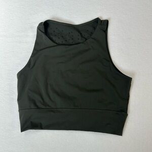 Elastique L'Original Lymphatic Crop Top / Bra in Olive